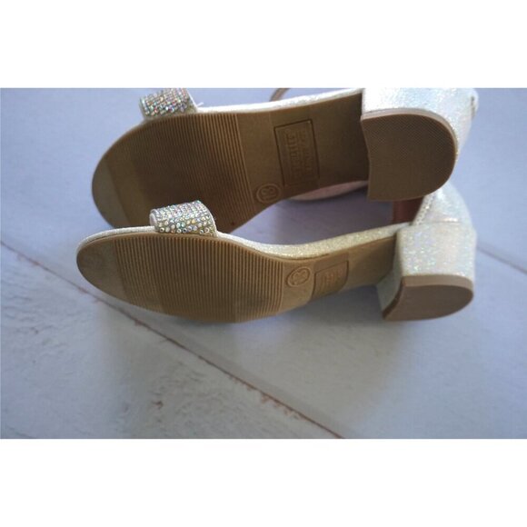 Seychelles Girls Rhinestone Sandals Heels - Size 13 - Picture 8 of 9